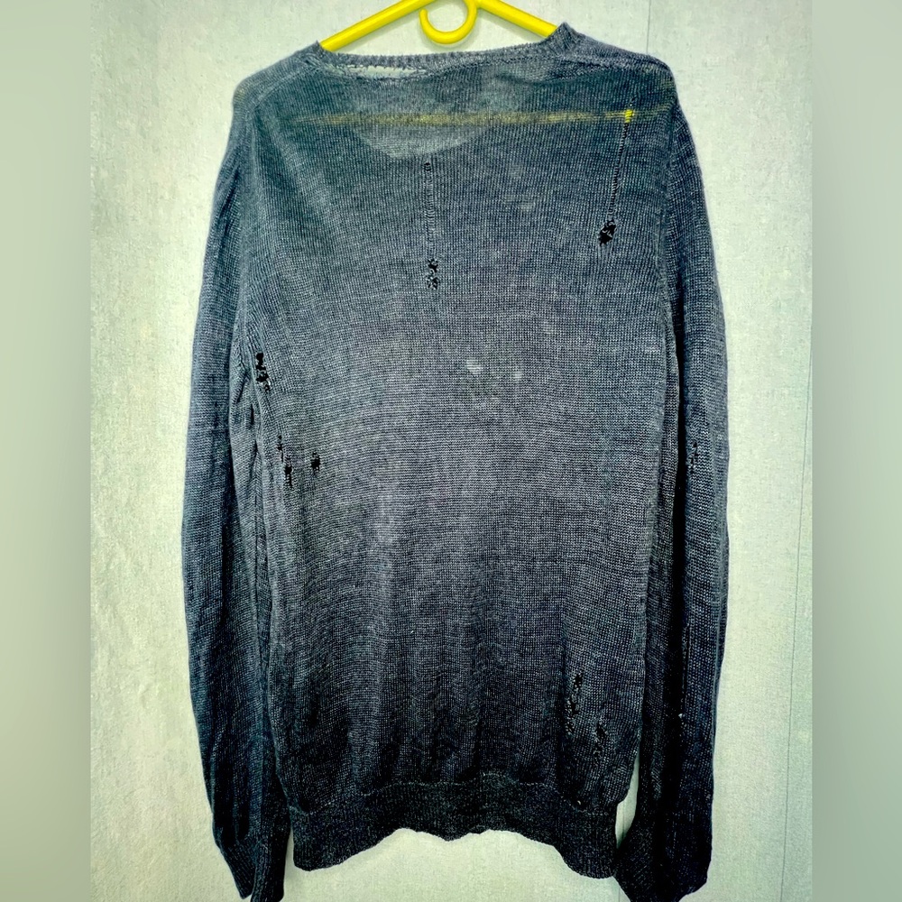 Distressed A.P.C Sweater - Picture 3 of 6